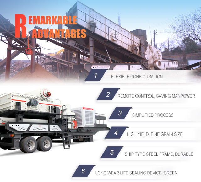 Advantages of mobile crusher